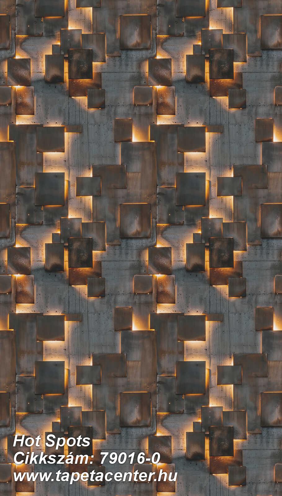 3d hatású,dekor,geometriai mintás,kockás,barna,sárga,szürke,vlies poszter, fotótapéta 